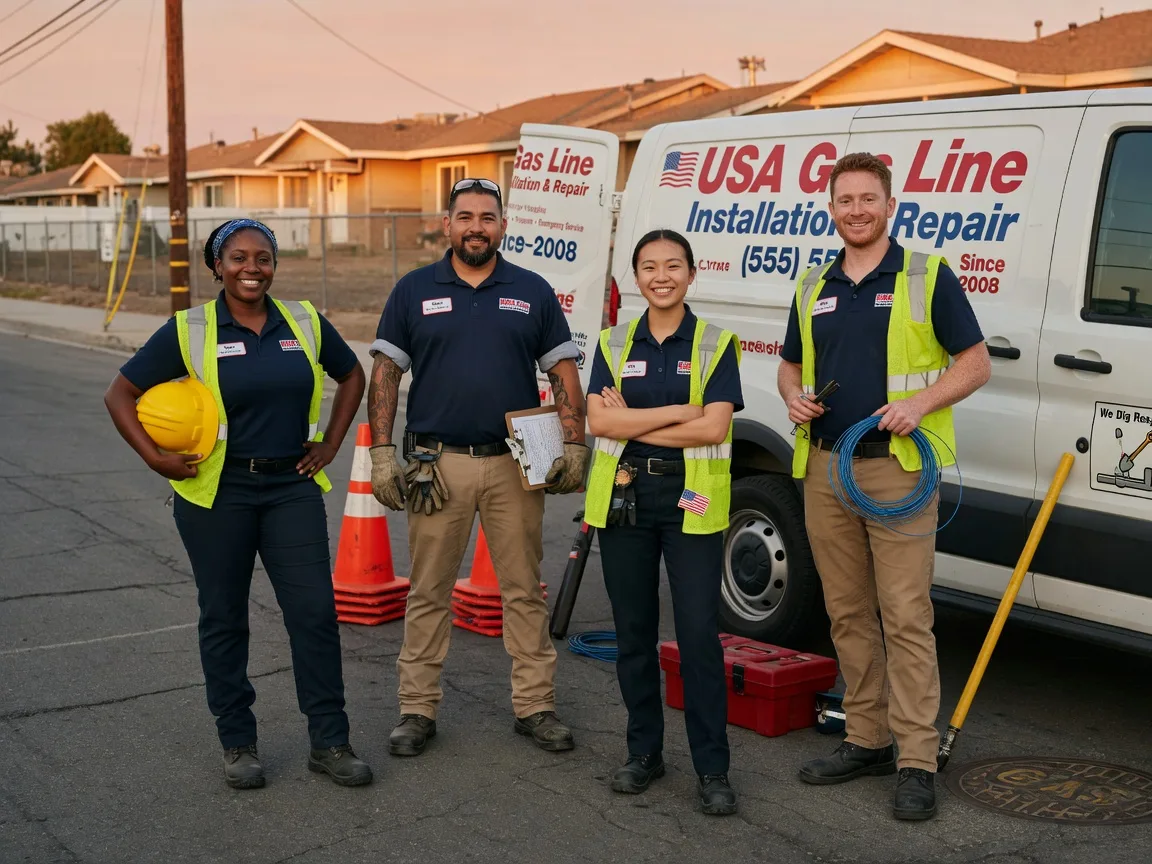 Gas Line Installation company in Wrightsville, PA